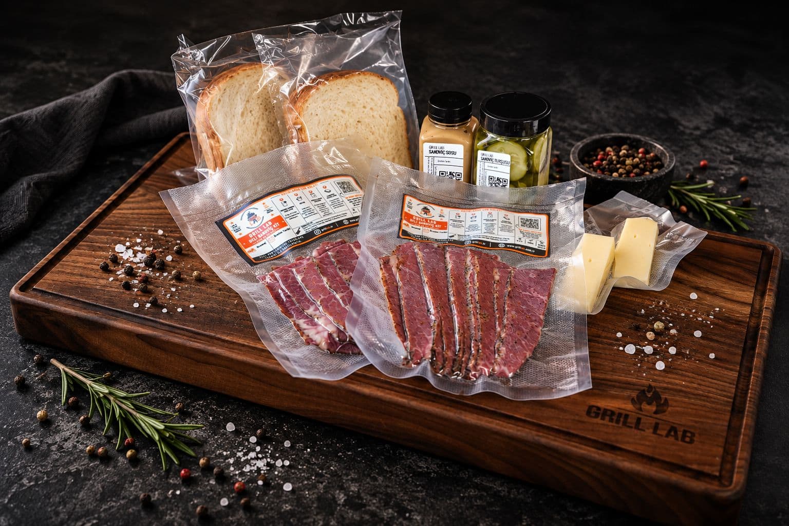 Deli Pastrami Sandviç Kit